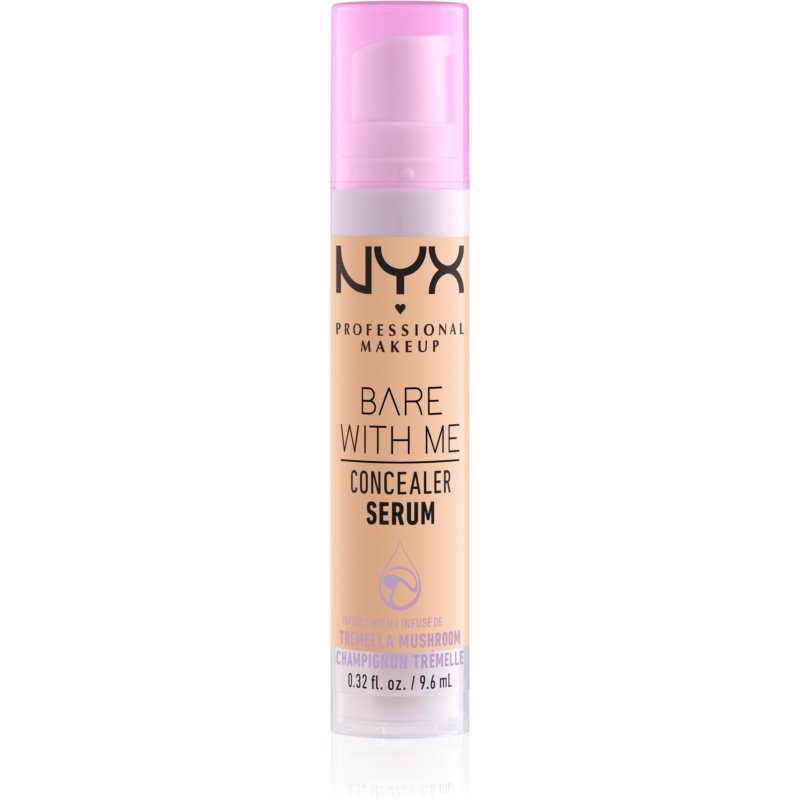 

NYX Professional Makeup Bare With Me Concealer Serum увлажняющий консилер 2 в 1 оттенок 04 Бежевый 9,6 мл