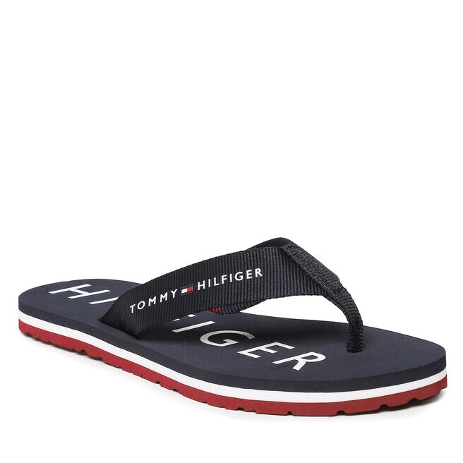 

Шлепанцы Tommy Hilfiger EssentialCorp Flip, темно-синий