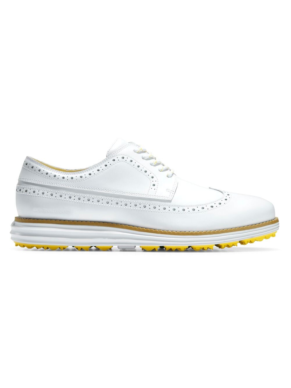 

Кожаные оксфорды Golf Originalgrand Wing Cole Haan, белый
