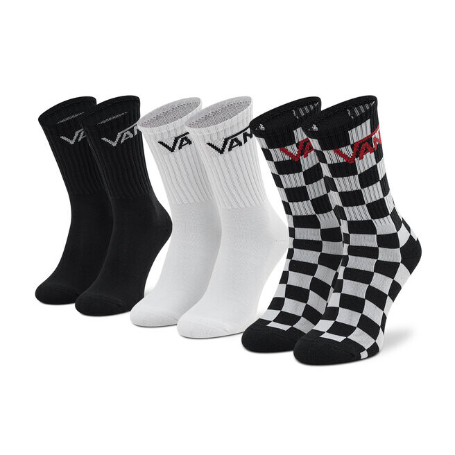

Носки Vans ClassicCrew, 3 шт, черно-белый
