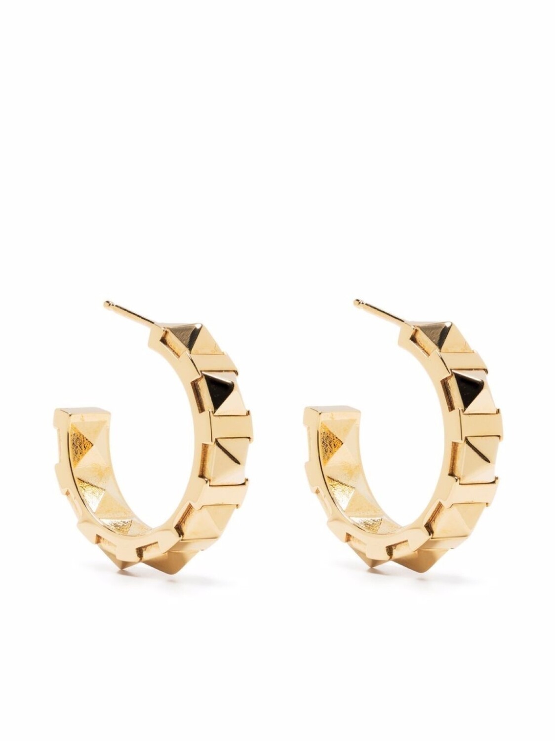 

Серьги-кольца Rockstud Valentino Garavani, золотой