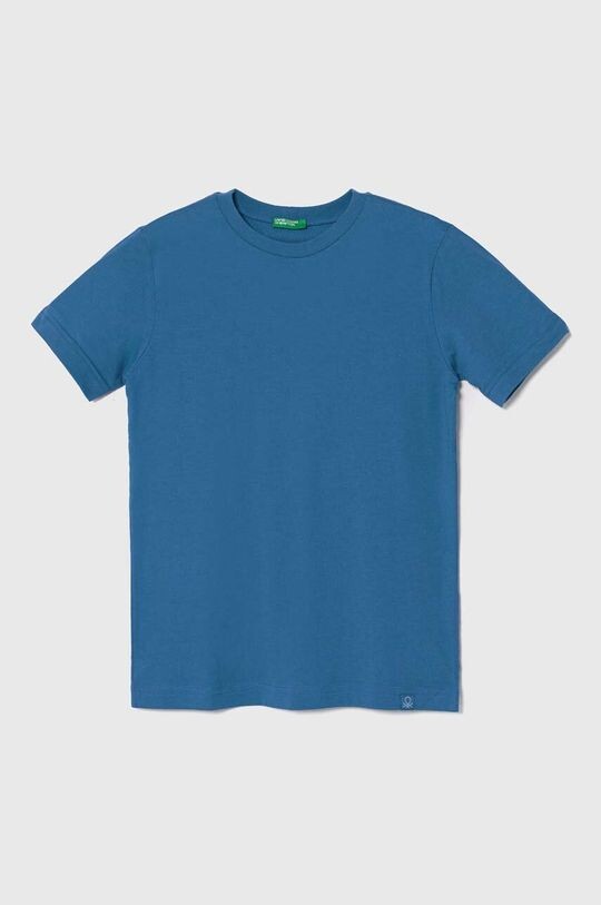 

Хлопковая футболка для детей United Colors of Benetton, синий