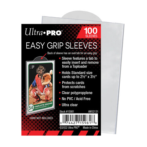 

Чехол для карточек Ultra Pro – Easy Grip Sleeves Standard Size 100Pk