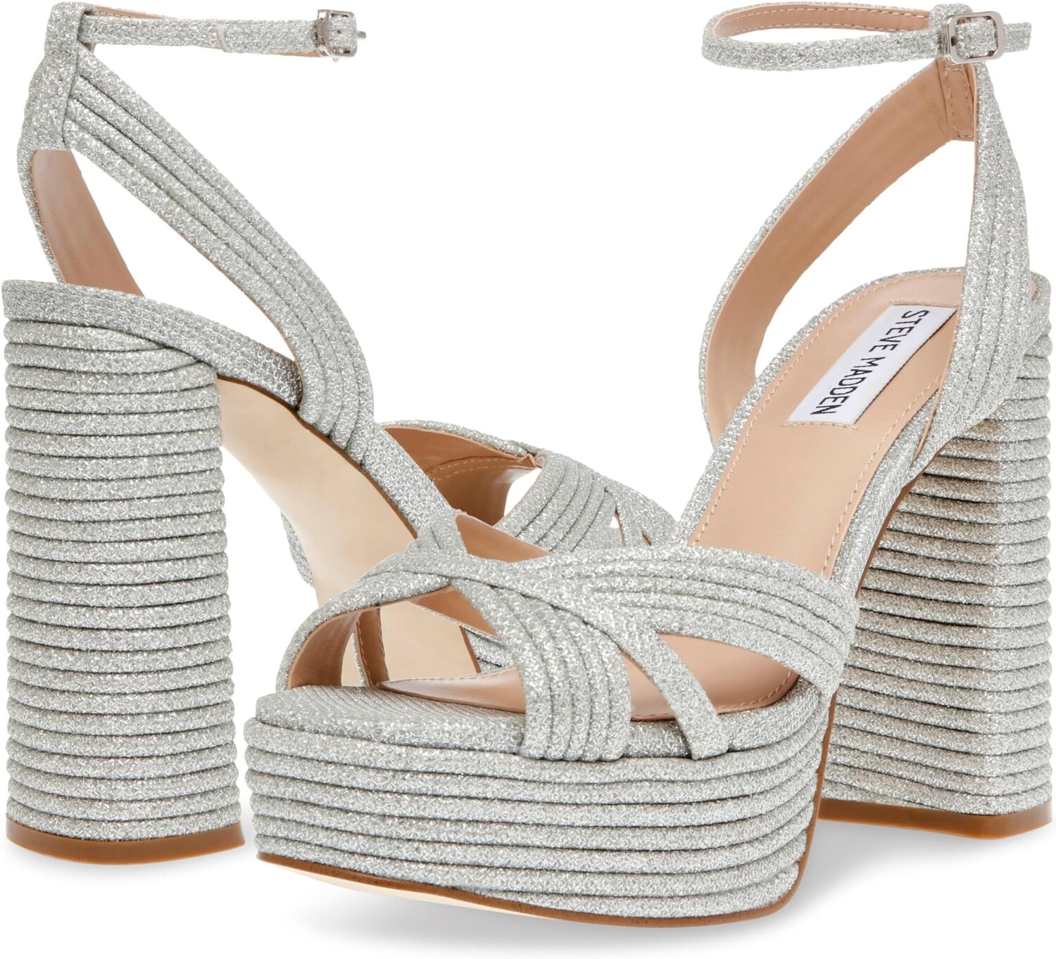 

Босоножки Laurel Steve Madden, цвет Silver
