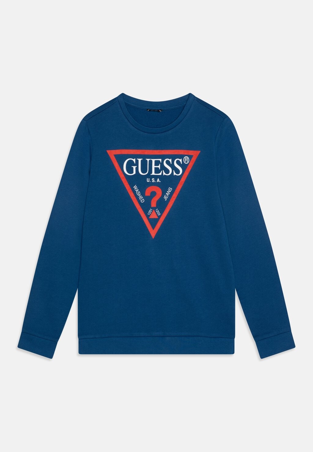 

Толстовка JUNIOR CORE Guess, цвет blue maya