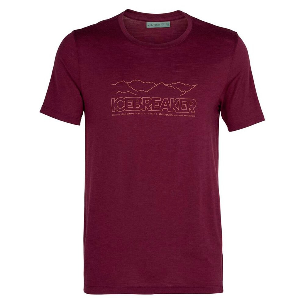 

Футболка Icebreaker Tech Lite Story Merino, фиолетовый
