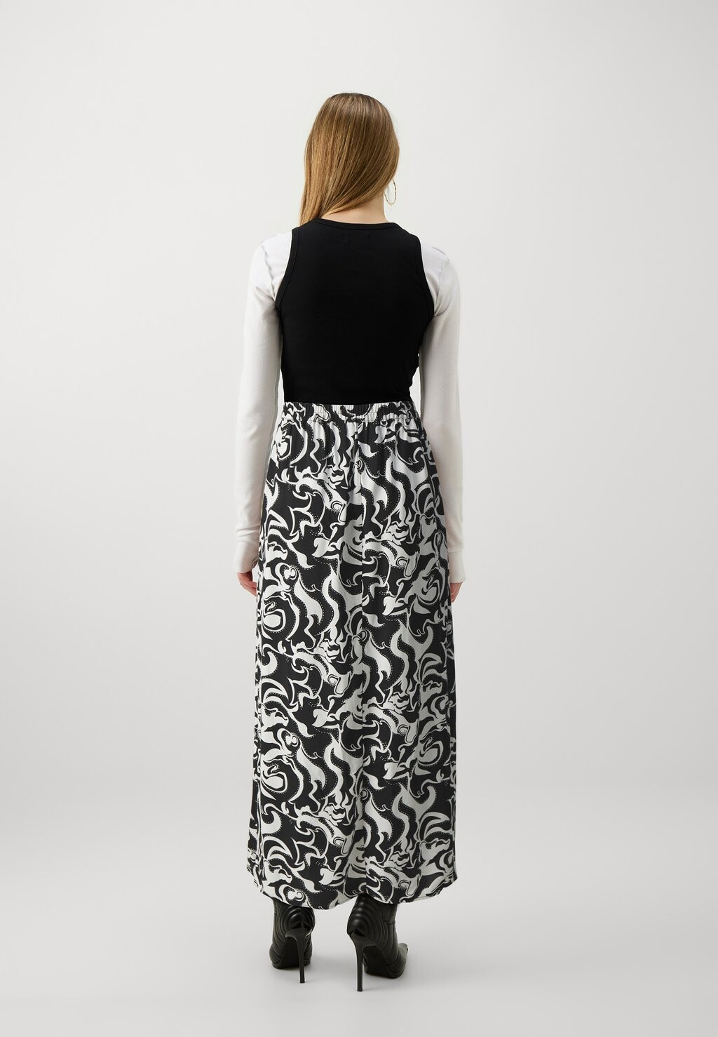 

Юбка макси Vmeasy Ankle Skirt Vero Moda, черный