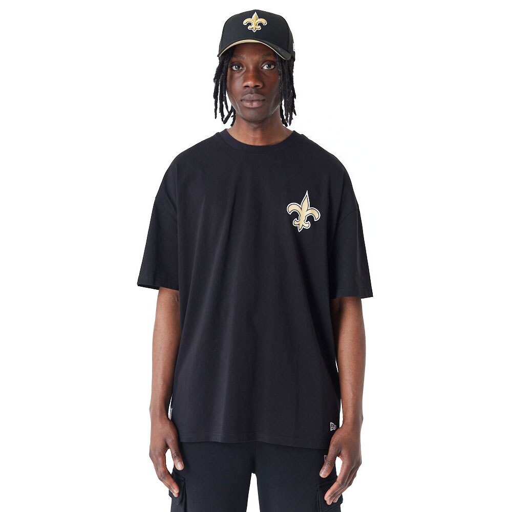 

Футболка с коротким рукавом New Era NFL Drop Shoulder New Orleans Saints, черный