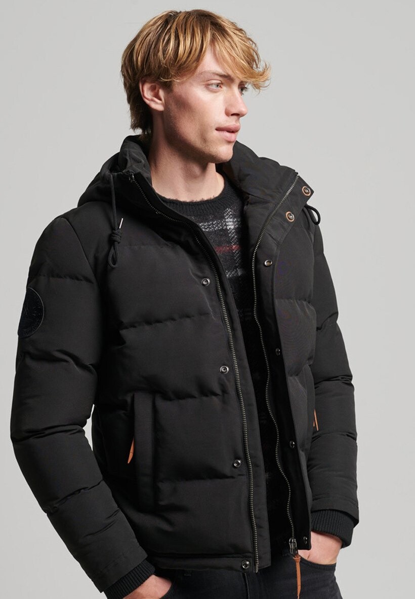 

Куртка Superdry EVEREST PUFFER, цвет jet black