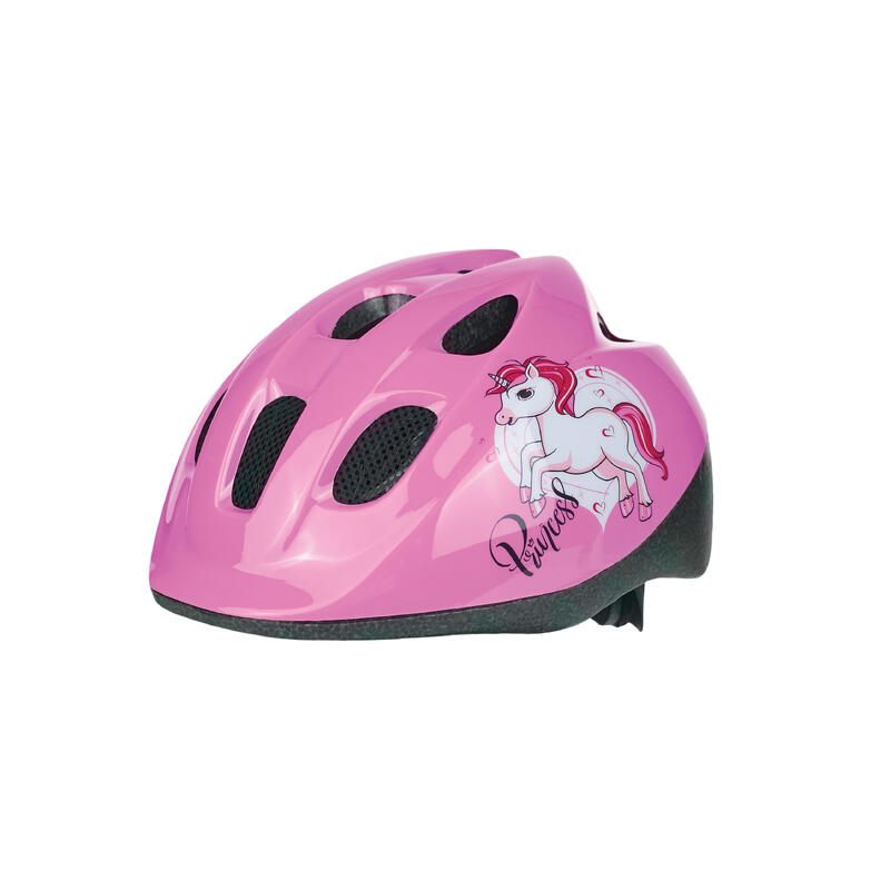 ПОЛИСПОРТ детский шлем юниор Единорог Polisport Move, цвет rosa