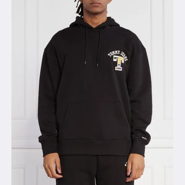 

Толстовка стандартного кроя с графическим рисунком Tjm rlx luxe Tommy Hilfiger, черный