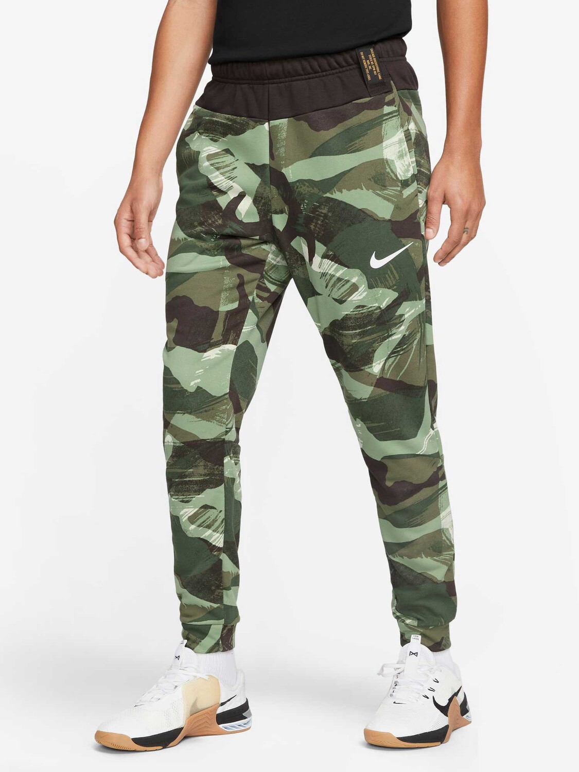 

Спортивные брюки Nike M NK DF FLC PANT TAPER CAMO, коричневый