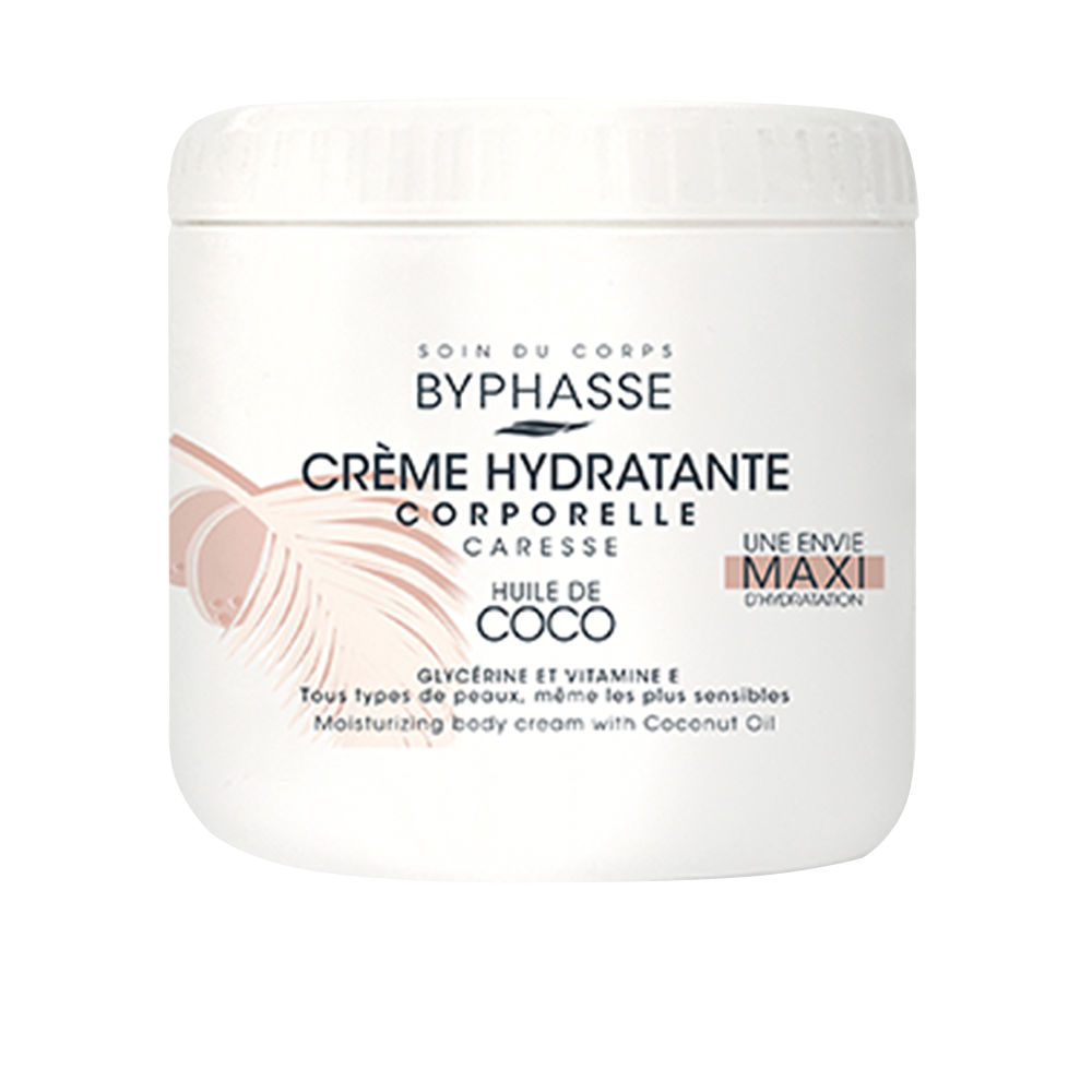 Увлажняющий крем для тела Crema Hidratante Corporal #Aceite De Coco Byphasse, 500 мл цена и фото