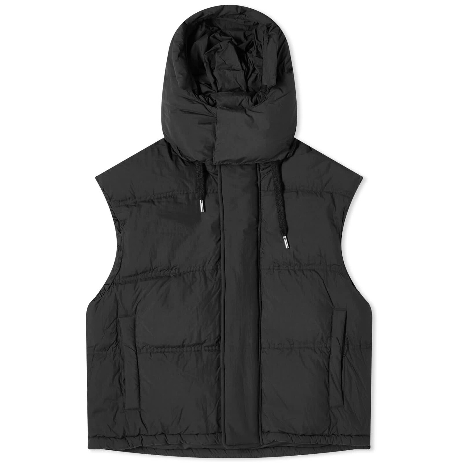 

Жилет Ami Paris Down, цвет Wool Tricotine Black