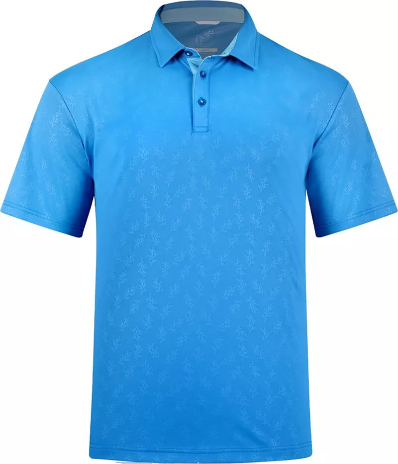 Мужская рубашка-поло для гольфа Swannies Barrett, синий