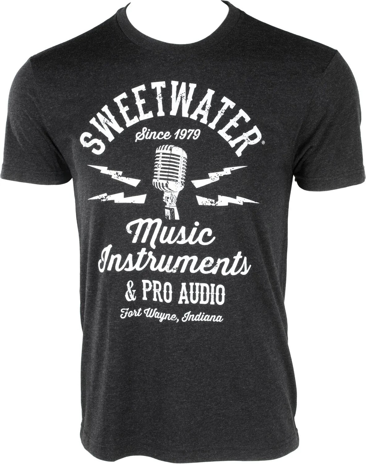 

Футболка Sweetwater с рисунком «Bolt Mic», большая