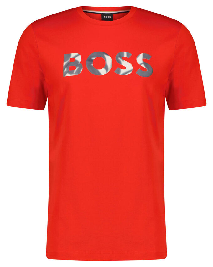

Футболка томпсон Boss, красный