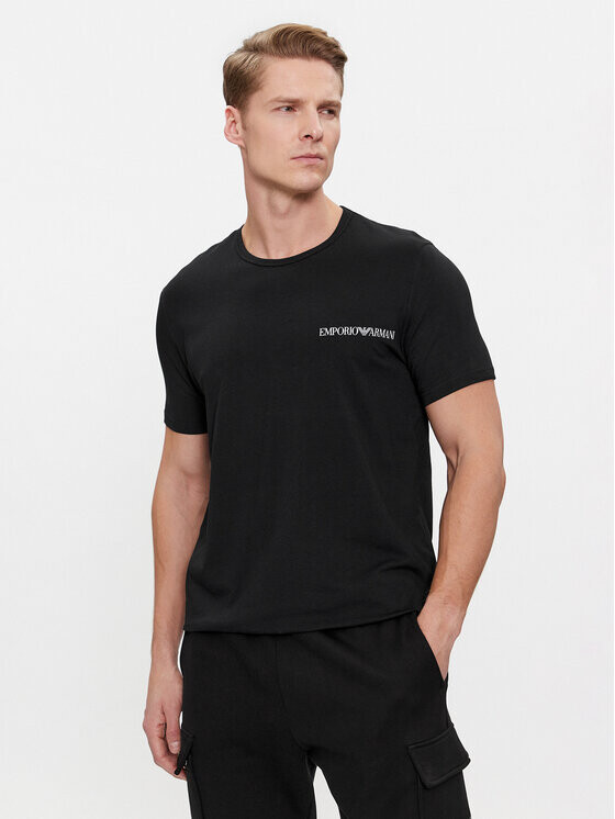 

Комплект из 2 футболок стандартного кроя Emporio Armani Underwear, черный