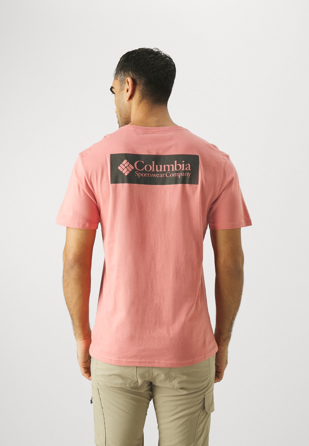 Футболка с принтом North Cascades Short Sleeve Columbia, цвет pink agave