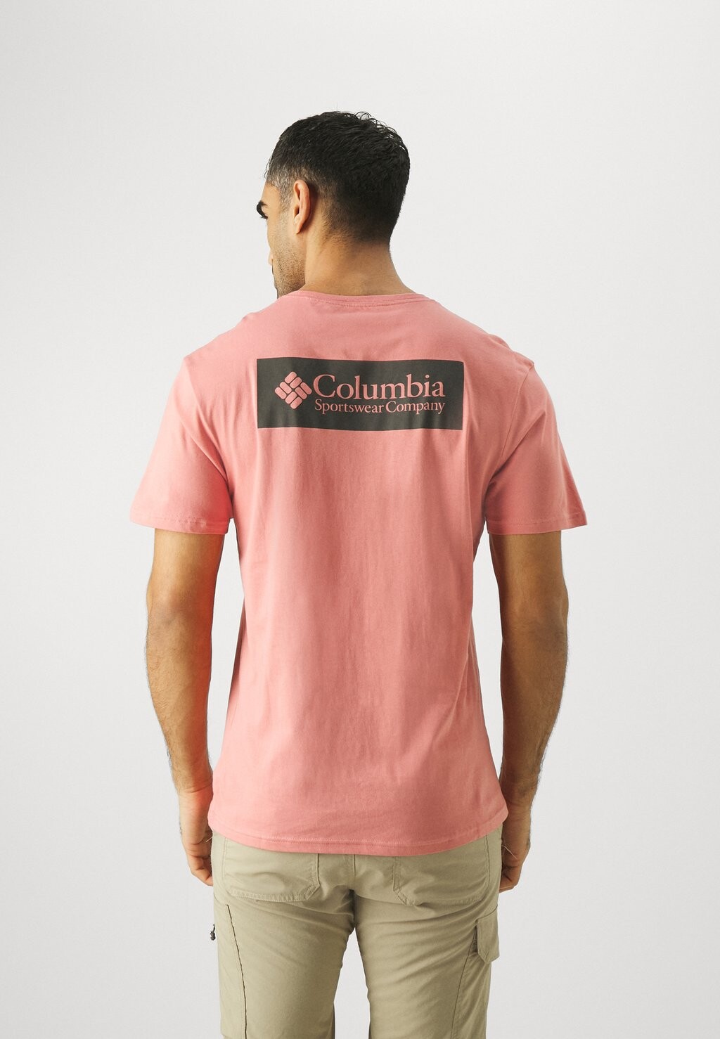 

Футболка с принтом North Cascades Short Sleeve Columbia, цвет pink agave