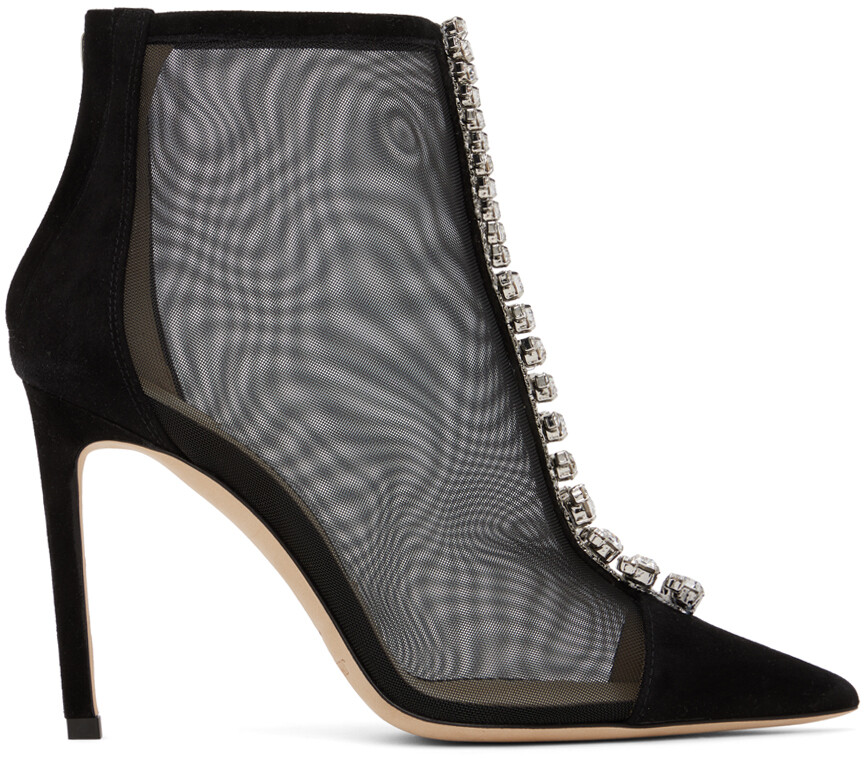 

Черные ботинки Bing 100 Jimmy Choo, Черный