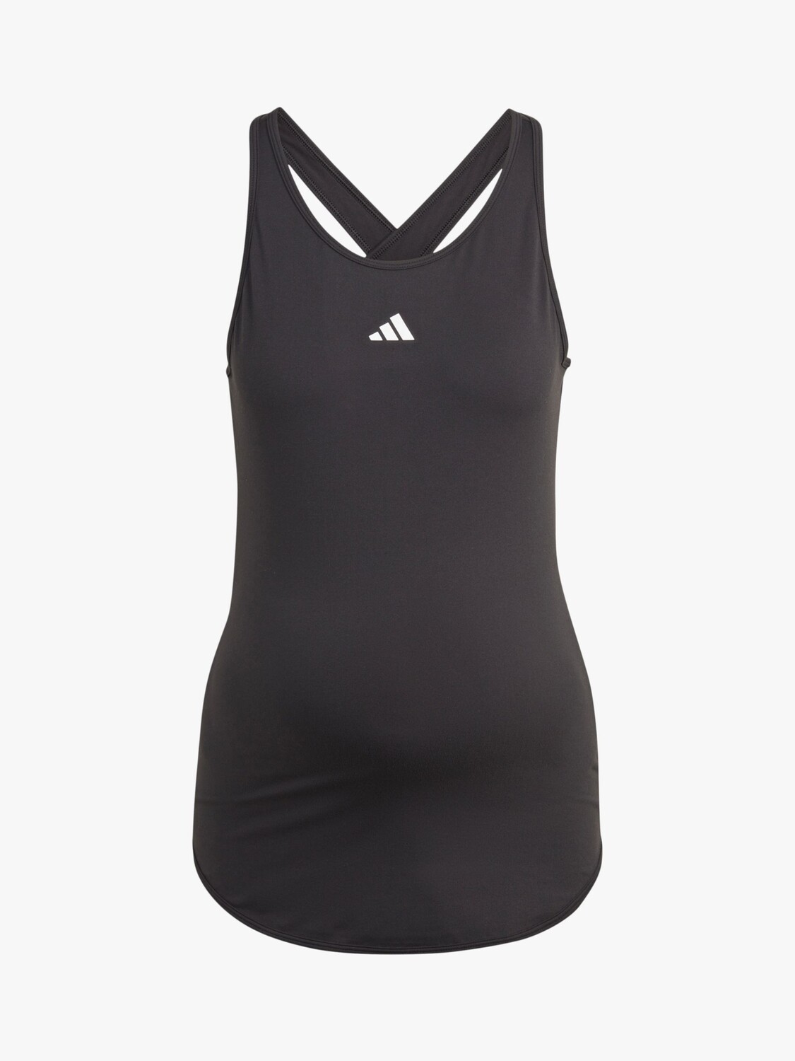 

Жилет для спортзала AEROREADY Train Essentials Slim Fit для беременных adidas, черно-белый