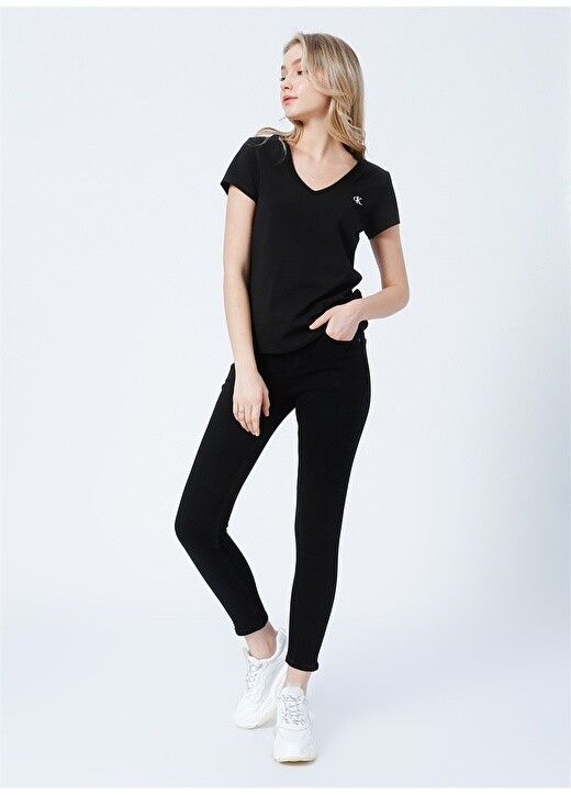 

Черные женские джинсовые брюки Skinny с высокой талией Lee, Черный