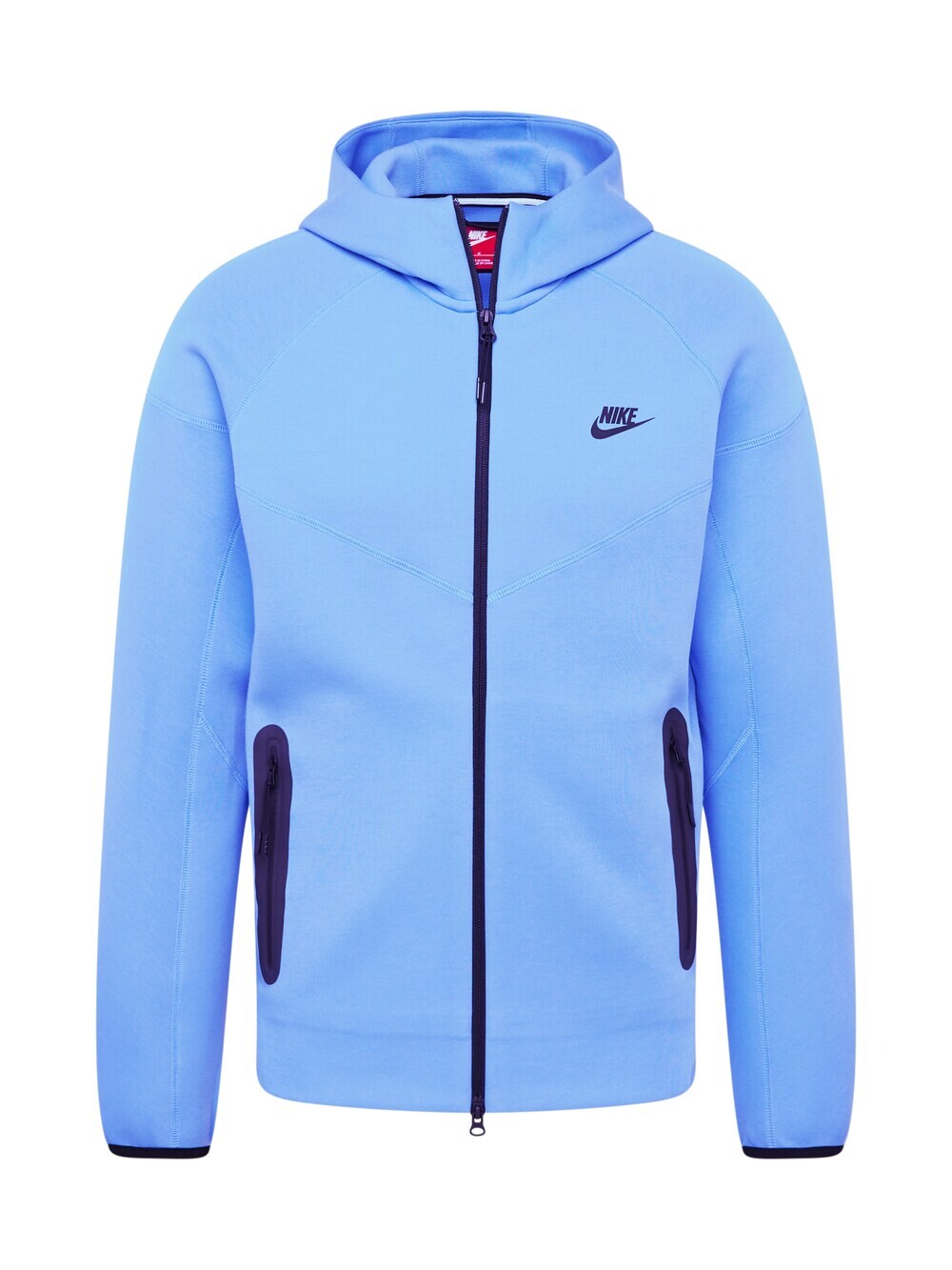 

Толстовка на молнии Nike Sportswear TCH FLC, светло-синий