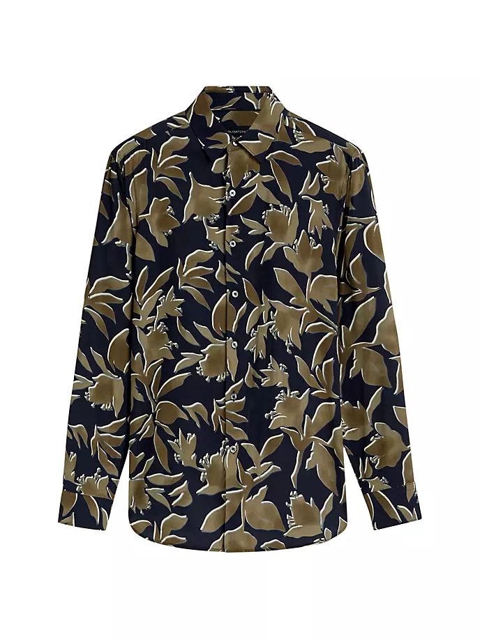 Рубашка в форме Джулиана Эковеро Bugatchi, цвет chestnut цена и фото