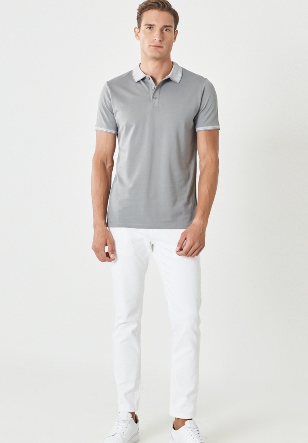 Рубашка-поло AC&CO / ALTINYILDIZ CLASSICS, цвет Slim Fit Tshirt рубашка поло slim fit ac