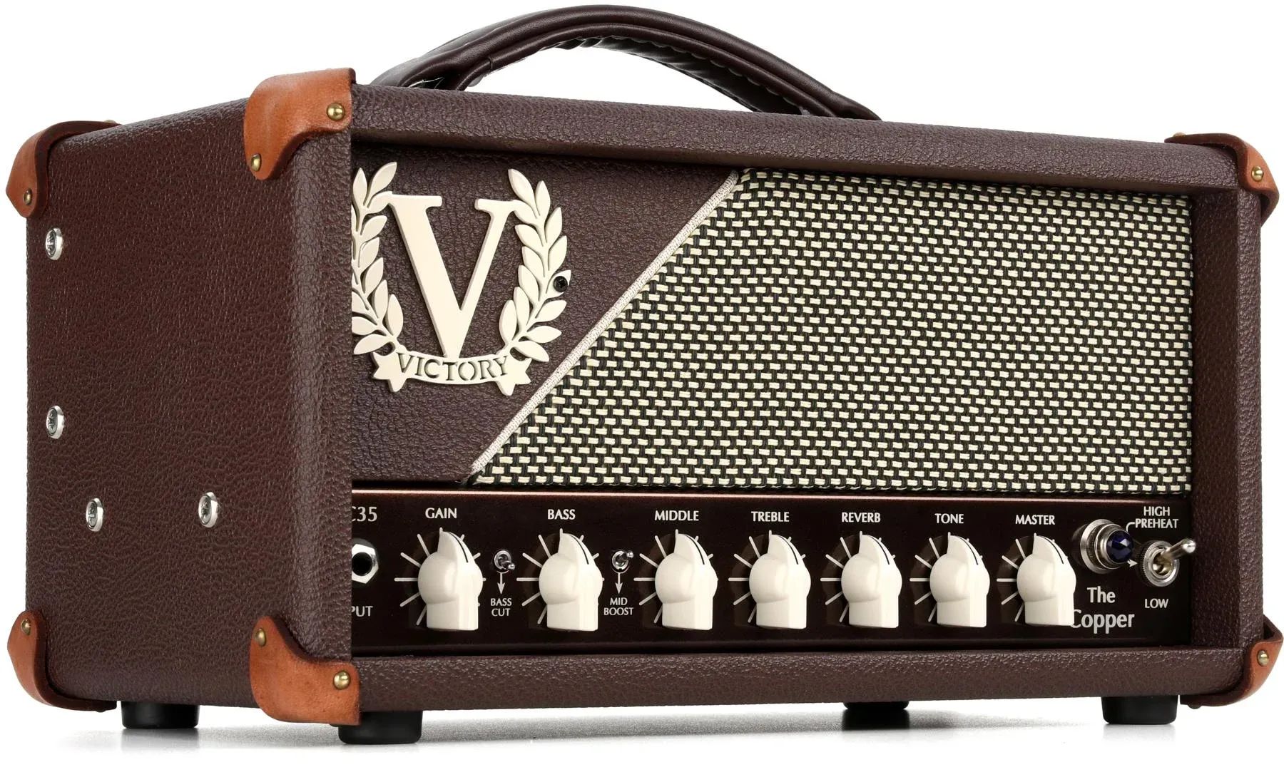 

Новый Victory Amplification V35: медная ламповая головка мощностью 35 Вт — деревянное шасси