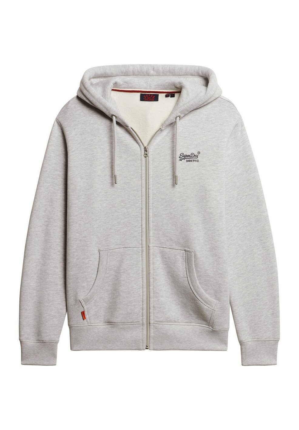 

Толстовка на молнии ESSENTIAL LOGO GLACIER MARL Superdry, hellgrau
