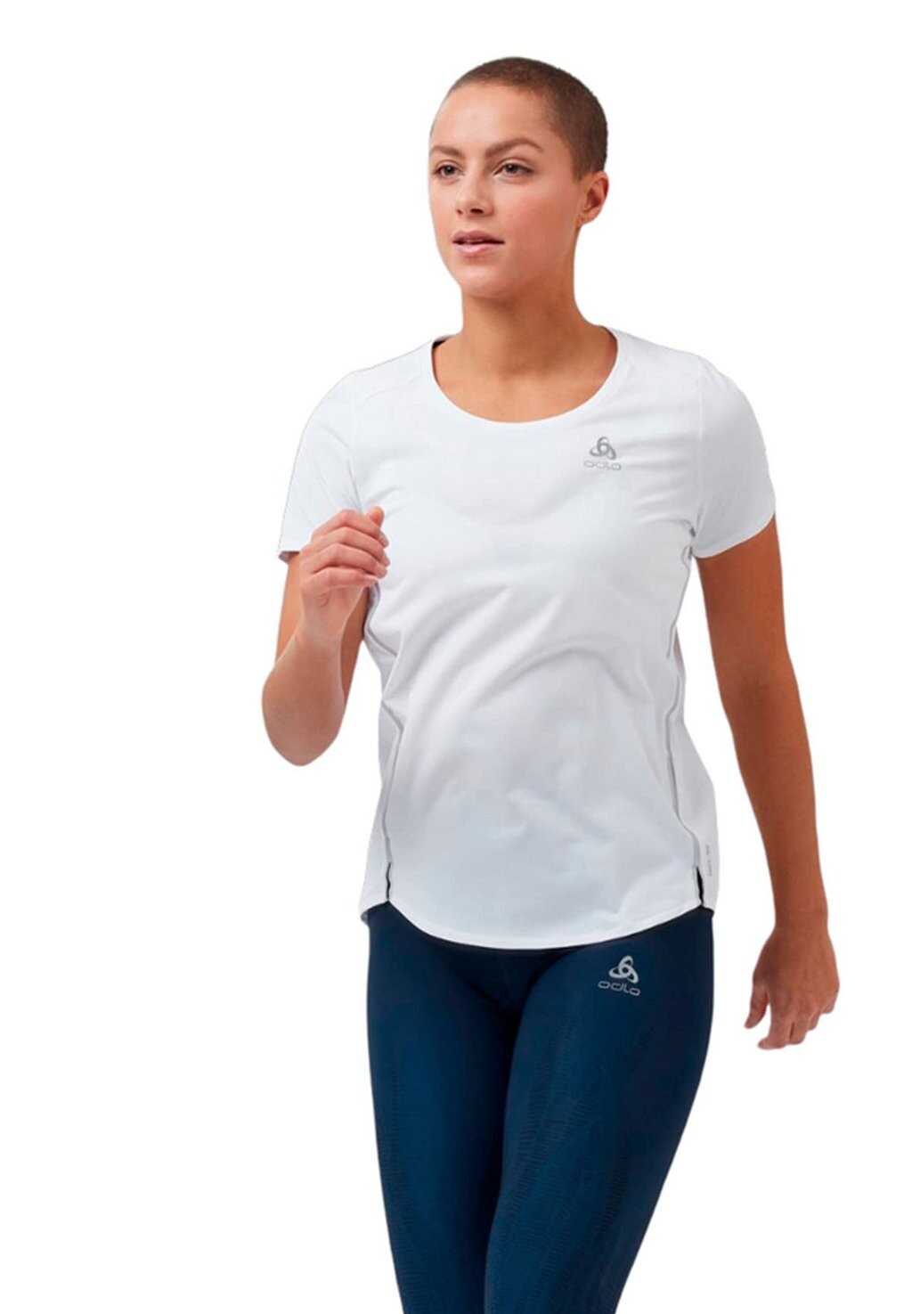 

Базовая футболка RUNNING ODLO, цвет weiß