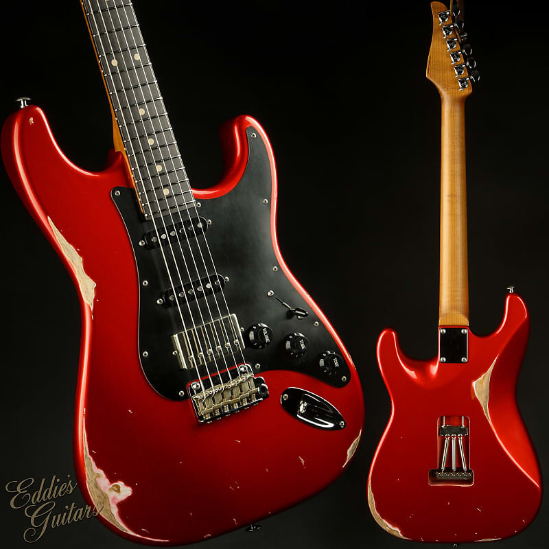

Электрогитара Suhr Classic S Antique Roasted - Candy Apple Red