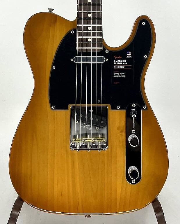 

Электрогитара Fender American Performer Telecaster Rosewood Fingerboard Honey Burst Serial#:US23027178