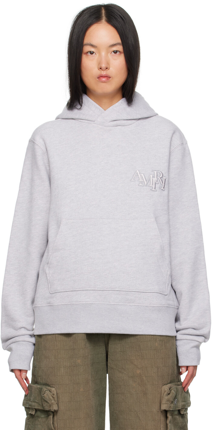 

AMIRI Серый худи в шахматном порядке