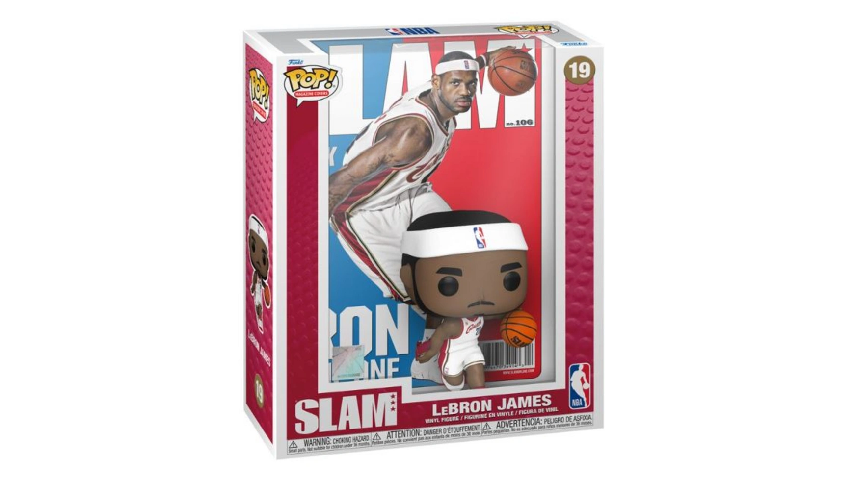 

Funko - Pop! NBA: Slam Обложка Леброна Джеймса