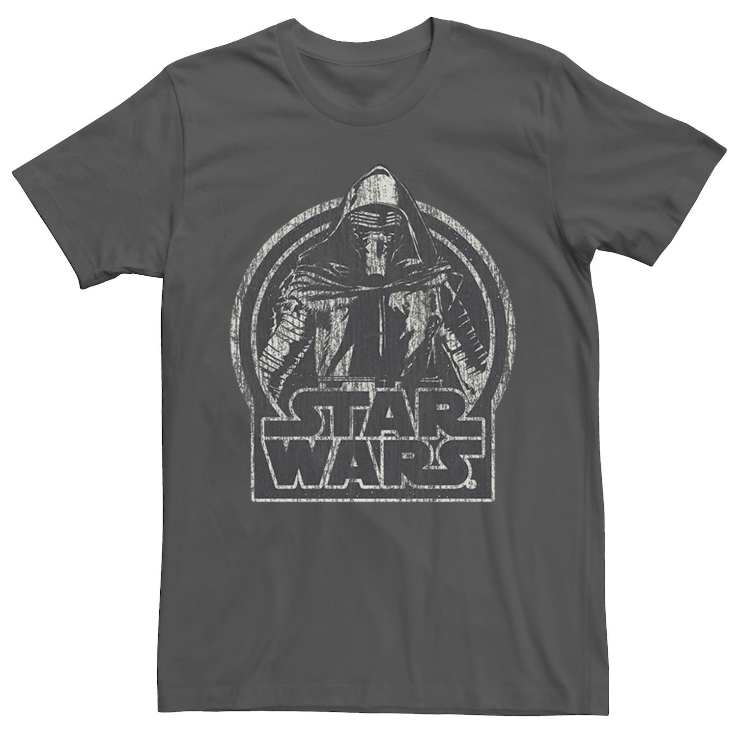 Мужская футболка с рисунком Kylo Ren и портретом Star Wars