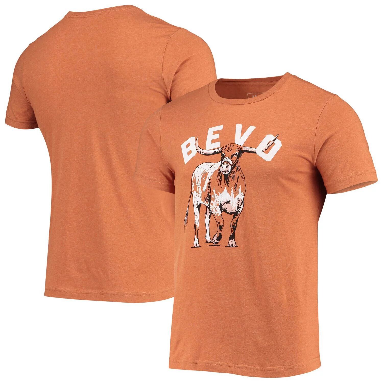 

Мужская винтажная футболка Homefield Burnt Orange Texas Longhorns