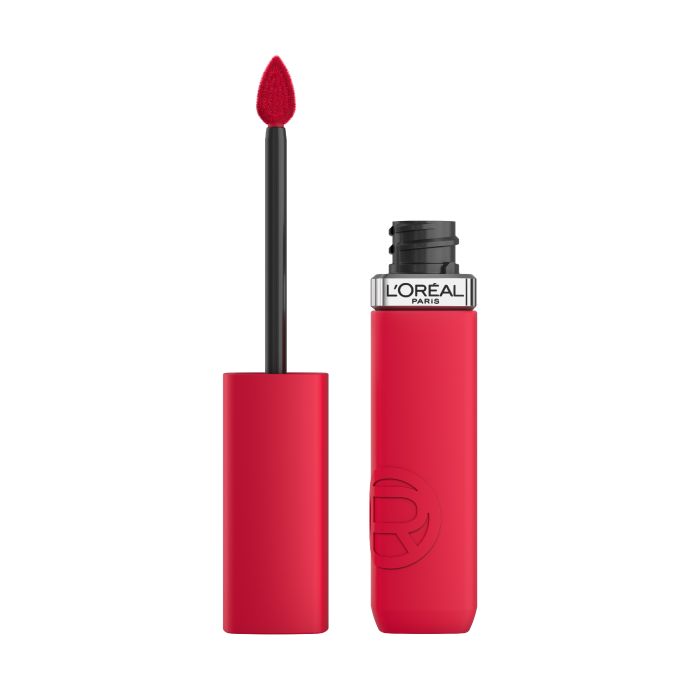 Губная помада Matte Resistance Labial Líquido mate L'Oréal París, 420 True Romance small tube no logo plain tube matte no privatelabel matte liquid lipstick gloss can private label if meet minimum low minimum