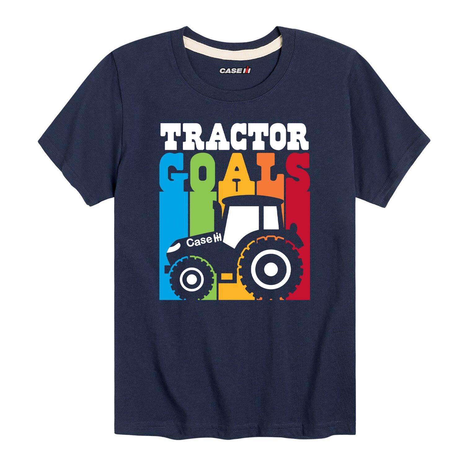 

Футболка Case IH Tractor Goals для мальчиков 8–20 лет с графическим рисунком Licensed Character, синий