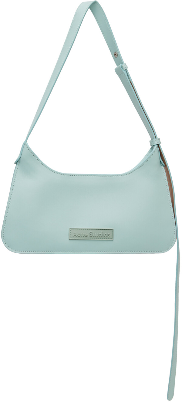 

Синяя сумка через плечо Mini Platt (светлая) Acne Studios