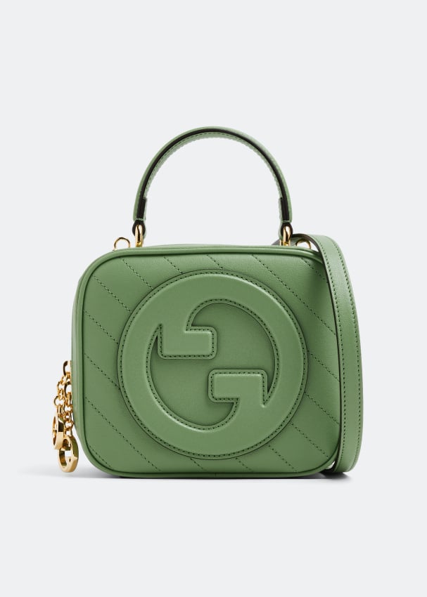Сумка Gucci Blondie Top Handle, зеленый