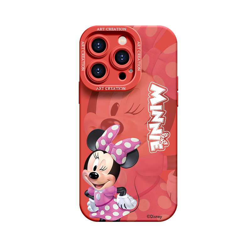 

Чехол для телефона с перьями/YOOPOO Feather, NDFMS0042 Minnie Mouse Wink China Red