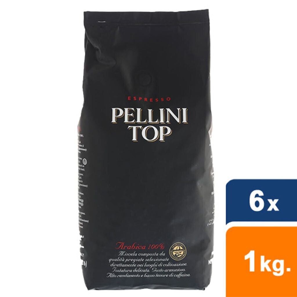 

Пеллини - ТОП 100% арабика - 6х 1 кг Pellini