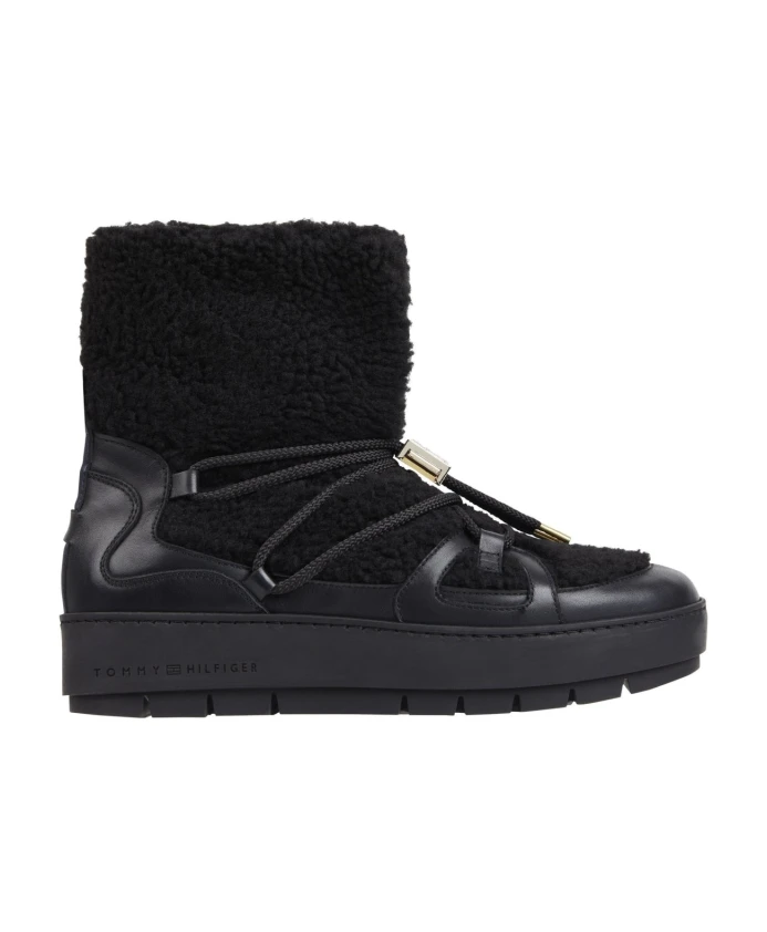 

Зимние ботинки Тедди R Tommy Hilfiger, черный