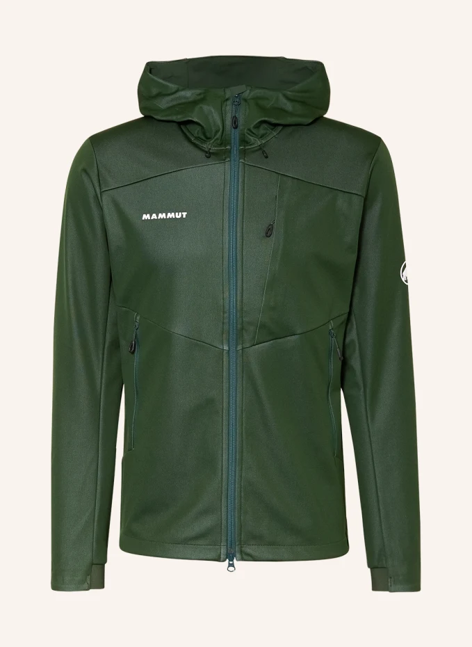 

Куртка софтшелл ultimate vii Mammut, зеленый