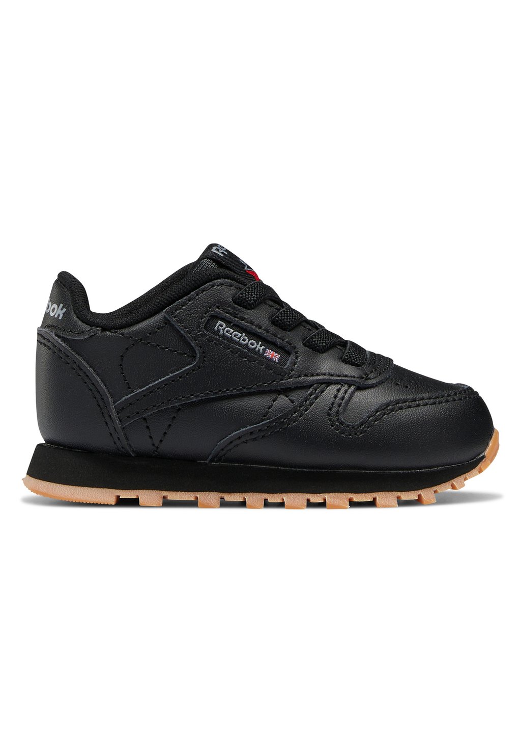 Первые кроссовки для ходьбы Reebok Classic, цвет core black core black reebok rubber gum майка h65557 reebok myttank black 2xs