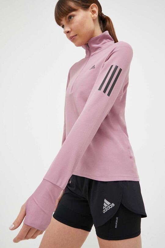 Толстовка для бега Own the Run adidas, розовый