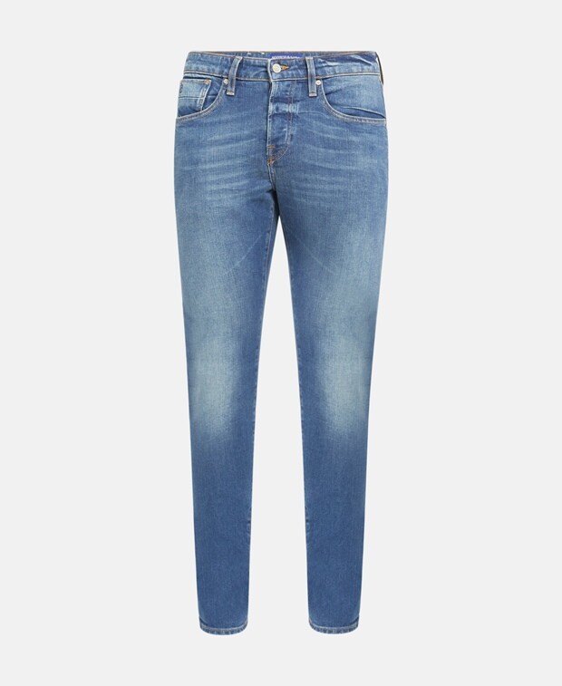 

Узкие джинсы органик Scotch & Soda, цвет Slate Blue